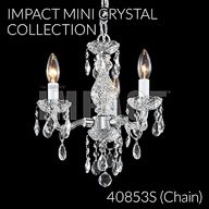 40853S : Mini Crystal Chandelier Collection