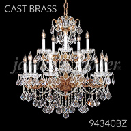 94340BZ : Madrid Cast Brass Collection
