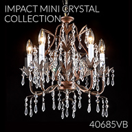 40685VB : Mini Crystal Chandelier Collection