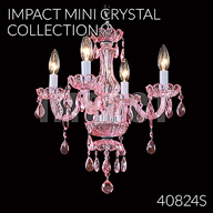 40824S : Mini Crystal Chandelier Collection