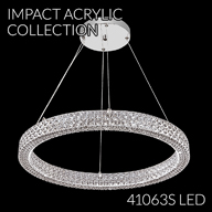 41063S : Acrylic Chandelier