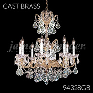 94328GB : Madrid Cast Brass Collection
