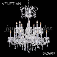 96269S : Large Entry Crystal Chandelier