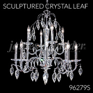 Sculptured Crystal Leaf Collection